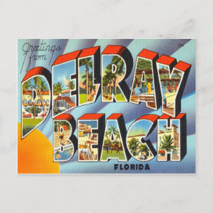 Carte Postale Delray Beach Floride