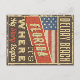 Carte Postale Delray Beach Floride