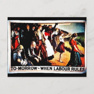 Carte Postale Demain quand les règles du travail