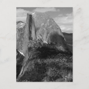 Carte Postale Demi-dôme noir et blanc