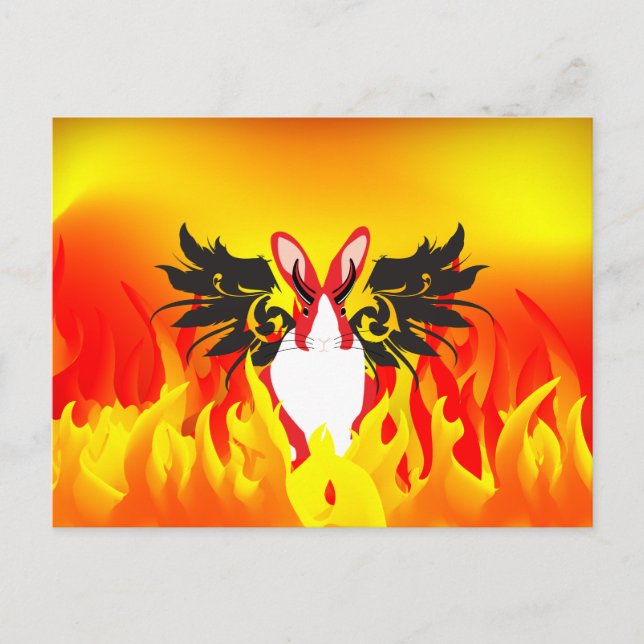 Carte Postale démon (Devant)