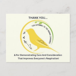 Carte Postale Demonstrating Care and Consideration