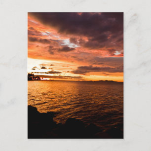 Carte Postale Denaru Island Sunset, Fiji