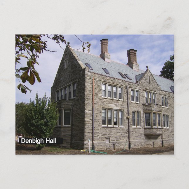 Carte Postale Denbigh Hall (Devant)