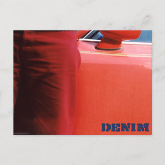 Carte postale Denim Series 09 Red Jeans