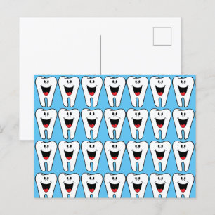 Carte Postale Dent Heureuse 