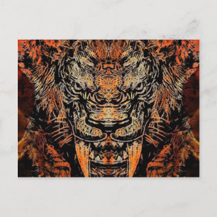 Carte Postale Dent Sabre