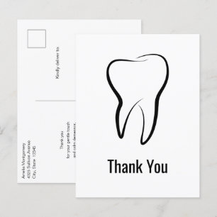 Carte Postale Dentaire dentaire Médicale Graphisme Dentistrie Me