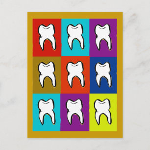 Carte Postale Dentist Popart Don