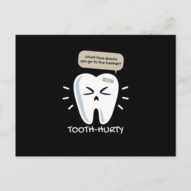 Carte Postale Dentiste Dentiste Dentiste Dent Hurty (Devant)
