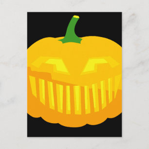 Carte Postale Dents de barre Jack-O-Lantern