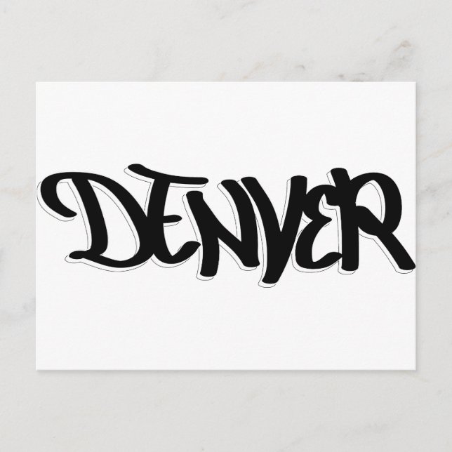 Carte Postale Denver (Devant)