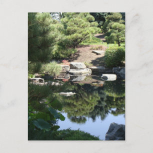 Carte Postale Denver Botanic Jardin Japonais Réflexions