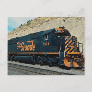 Carte Postale Denver et Rio Grande Western, EMD SD-50