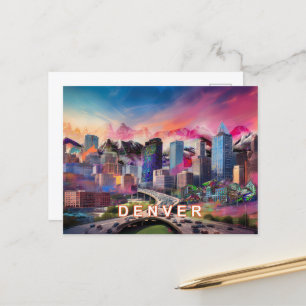 Carte Postale Denver The Mile High City