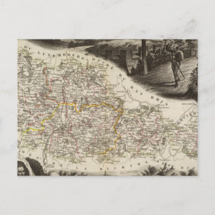 Carte Postale Département de la Moselle