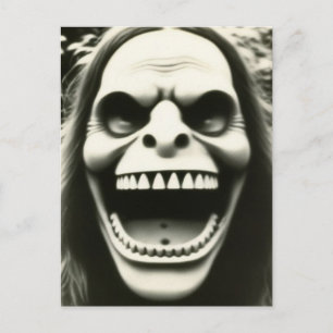 Carte postale déplaisante Etrange Halloween