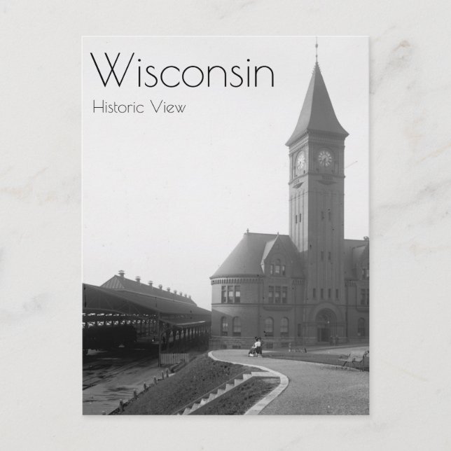 Carte Postale Dépôt du front du lac (Devant)