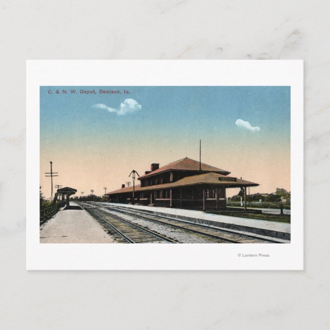 Carte Postale Dépôt ferroviaire C et NW (Devant)