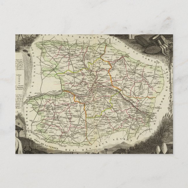 Carte Postale Dept About Hand et Dormouse (Devant)