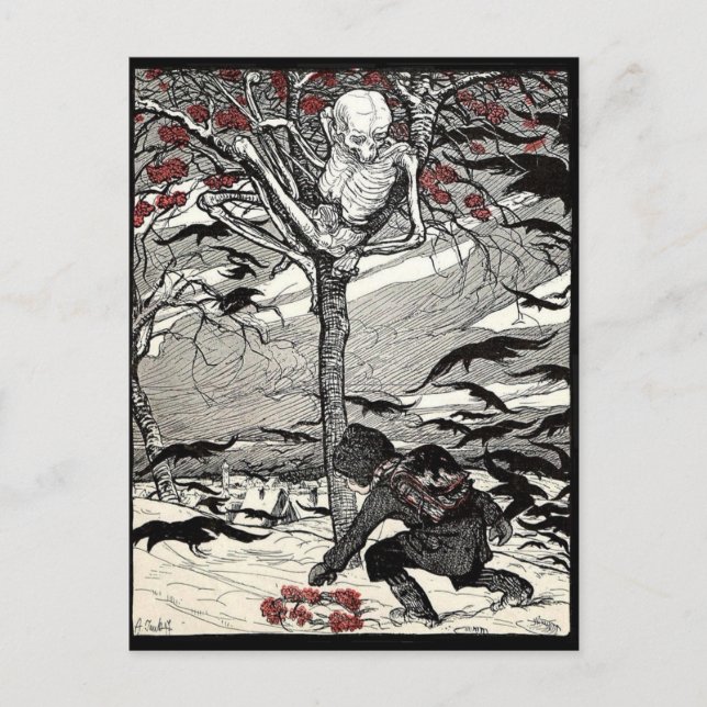 Carte postale Der Tod im Baum (Devant)