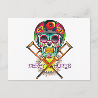 Carte Postale Derby fait mal