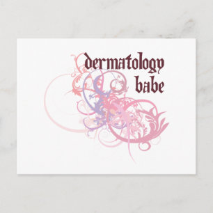 Carte Postale Dermatologie Babe