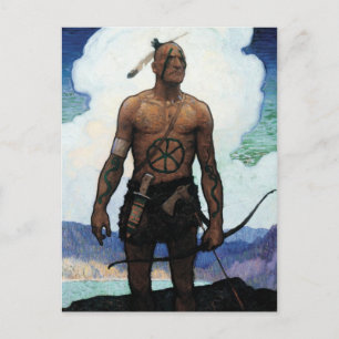 Carte Postale Dernier des Mohicans