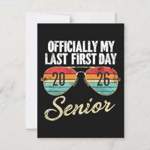 Carte Postale Dernier Premier Jour Senior 2026