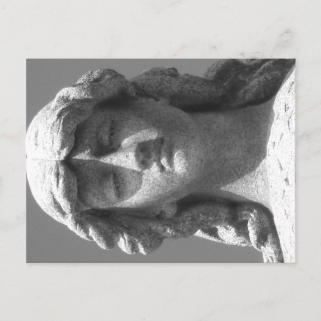 Carte postale Dernier Rose 3 noir et blanc (Devant)