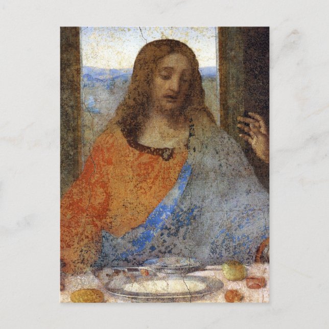 Carte Postale Dernière Cène - Christ (Devant)