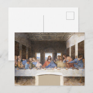 Carte Postale Dernière soupe de Da Vinci Fine Art Classic
