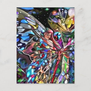 Carte Postale Derrière l'aile d'un papillon