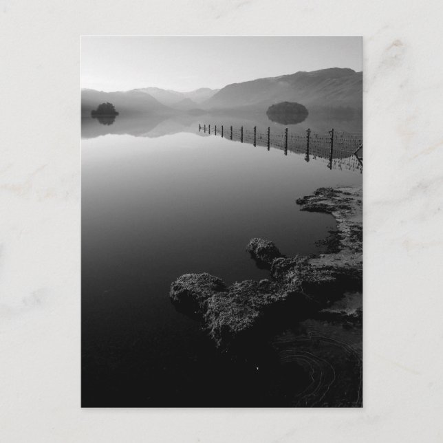 Carte Postale Derwentwater en hiver : Lake District (Devant)
