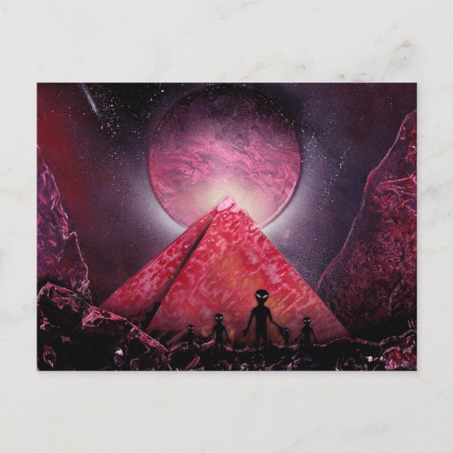 Carte postale des anciens Aliens (Devant)