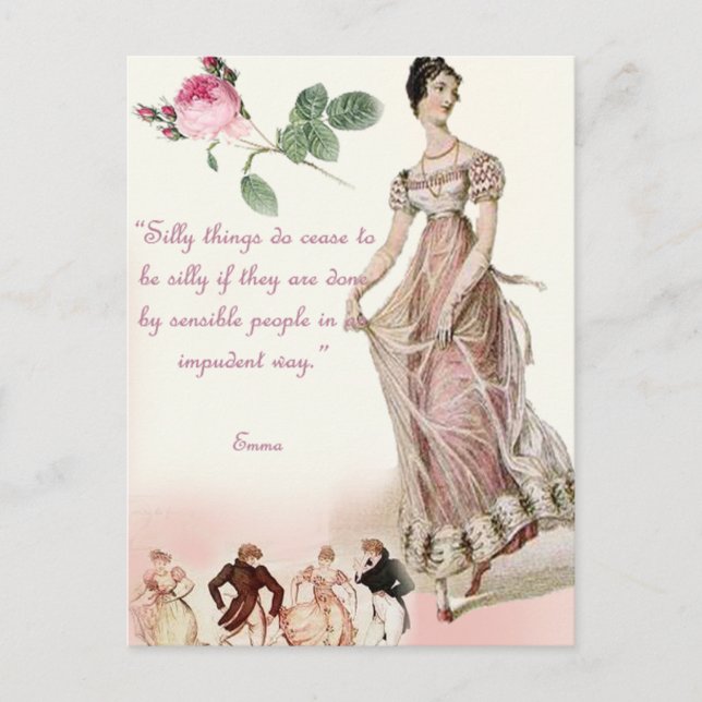 Carte Postale Des choses stupides (Devant)