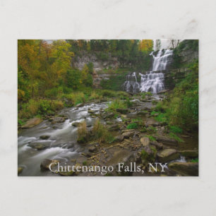 Carte postale des chutes de Chittenango