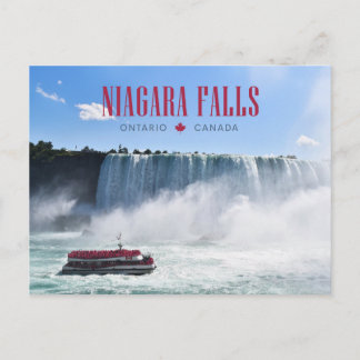 Carte postale des chutes du Niagara
