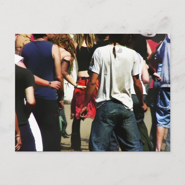 CARTE POSTALE DES CORPS DE DANSE (Devant)