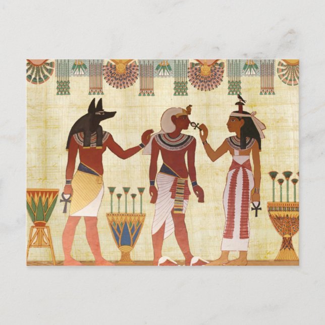 carte postale des dieux égyptiens (Devant)
