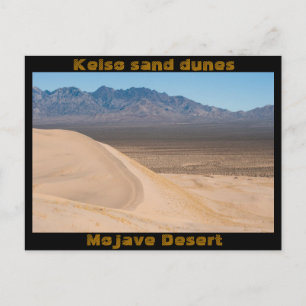 Carte postale des dunes de sable de Kelso