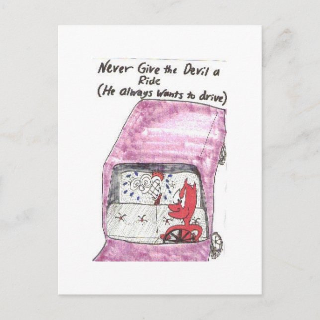 Carte postale des énonciations drôles animated (Devant)