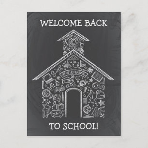 Carte postale des enseignants de l'école
