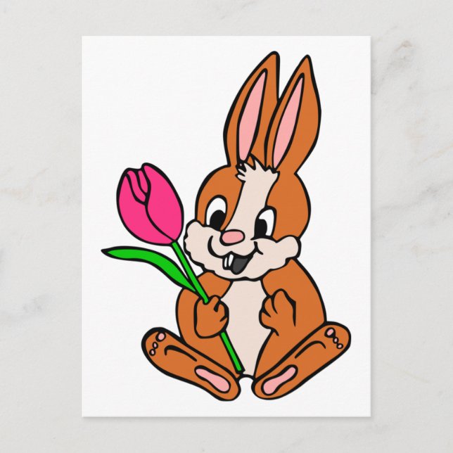 Carte postale des fêtes de Pâques (Devant)