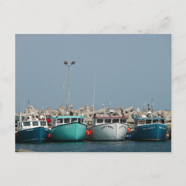 Carte postale des îles de la Madeleine (Devant)