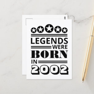 Carte Postale Des légendes sont nées