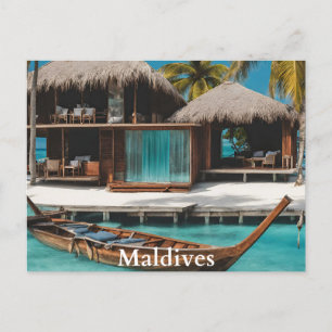 Carte postale des Maldives