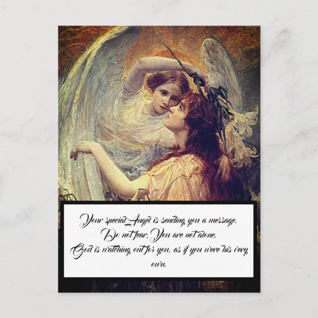Carte postale des messages Angels (Devant)