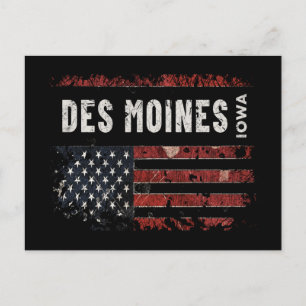 Carte Postale Des Moines Iowa