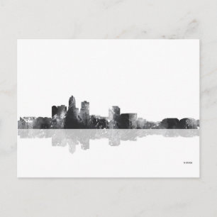 CARTE POSTALE DES MOINES, IOWA SKYLINE
